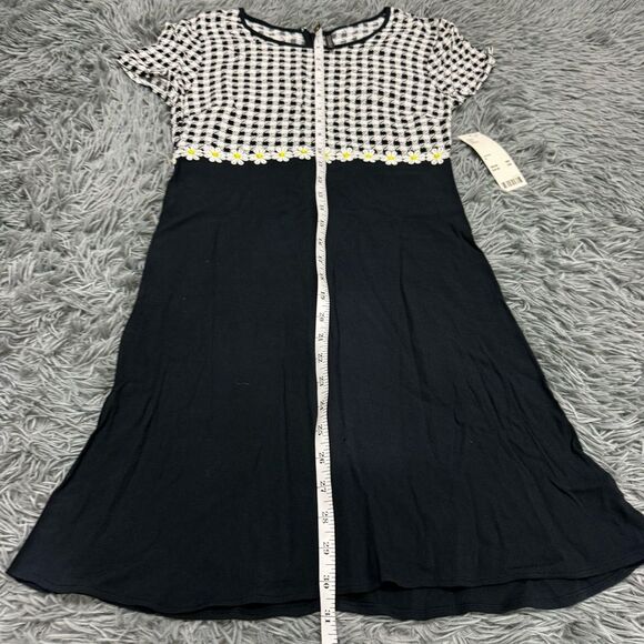 Urban Outfitters Gingham Plaid Daisy Print Dress Size Small NWT - Picture 6 of 9